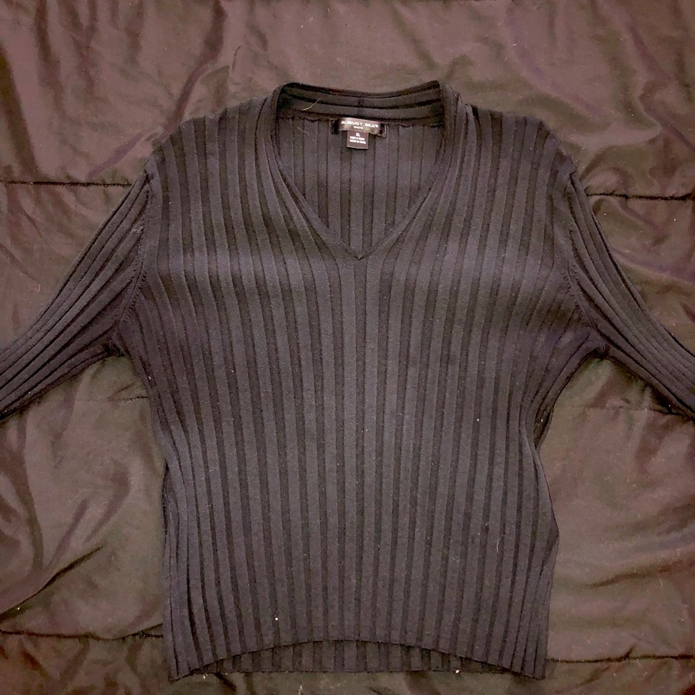 Black liney long sleeve